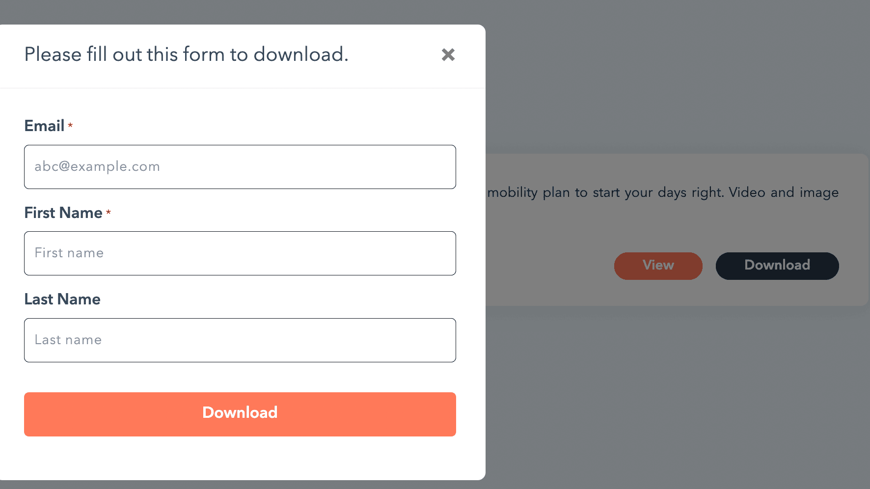 Seamlessly gather leads with forms.