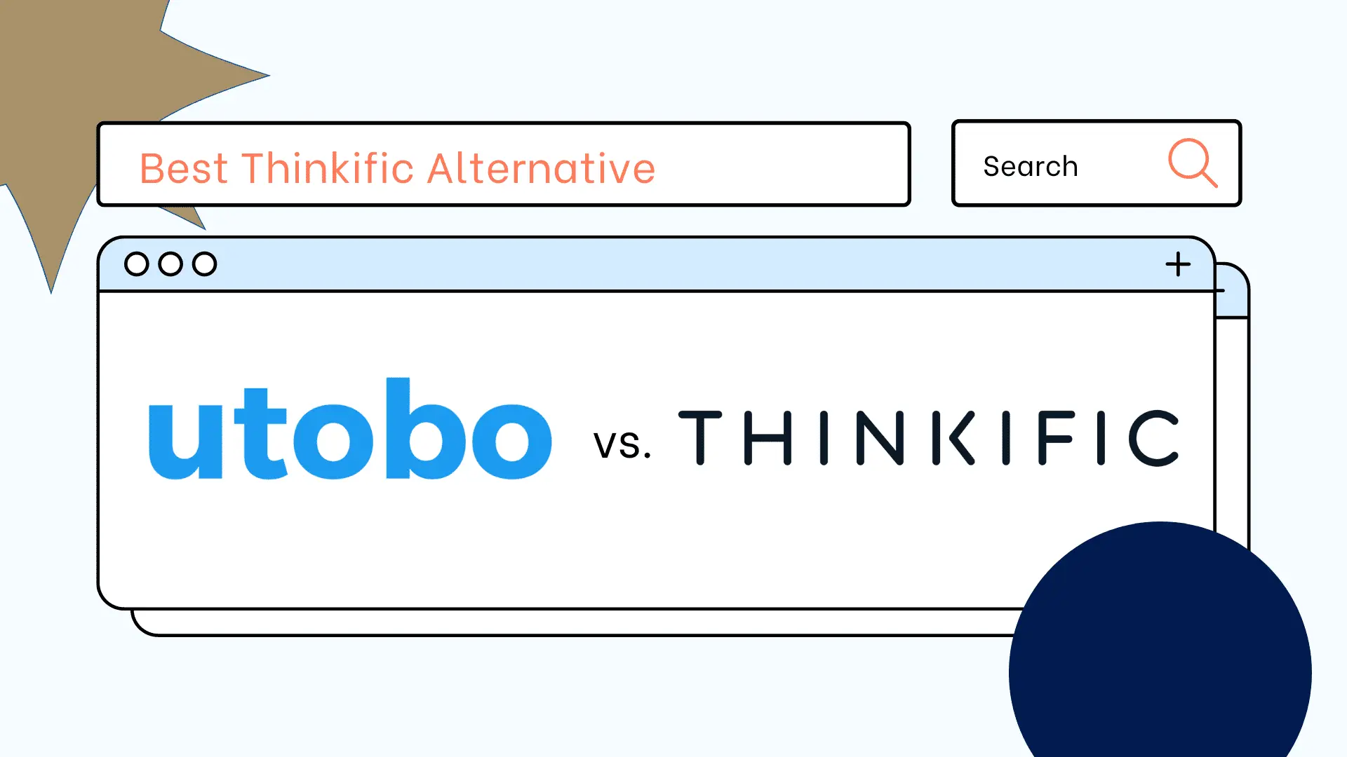 utobo vs Thinkific: Best LMS Comparison for 2024